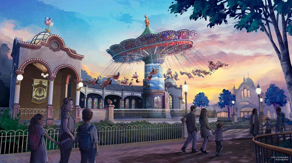 ディズニーランドパリ　画集　the art of DisneylandParis NEW Book The Art Of Disneyland Paris New French and English